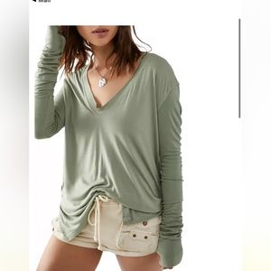 Free People
Fresh & Clean Long Sleeve Tee